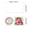 6Pcs Diamond Painting Love Flower Gifts Diamond Painting Greeting Card for Adults Beginners