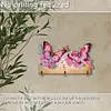 (US Local)Butterfly DIY Diamond Painting Hanging Hook No Hole Punching Wall Decoration