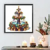Fontaine De No&euml;l-Peinture Diamant En Forme Sp&eacute;ciale-30*30CM