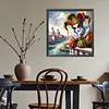 Diamond Painting-5D Full Round Drill Clown(40*40 CM)