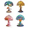 >SALE<4 PCS Diamond Art Table Decor Mushroom with Lights (Mushroom #3)