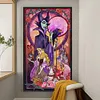 Glass Painting Villain-14CT Stamped Cross Stitch 40*70cm/15.75*27.56in(Big Size)