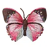 DIY Embroidery Sewing Craft Brooch Clothes Decoration Embroidery Butterfly Lapel Pin for Backpack Pants T-Shirt Jacket Bags Dress Jeans