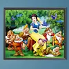 Snow White And The Seven Dwarfs-Full Round Diamond Painting 55*45CM