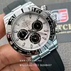 Rolex Cosmograph Daytona 126519LN-0007 White Gold with Meteorite Dial 4131 movement Super clone (Gain weight)