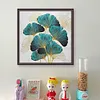 Ginkgo Leaf  - 9CT Partial Beaded Cross Stitch Kit(45x45cm)