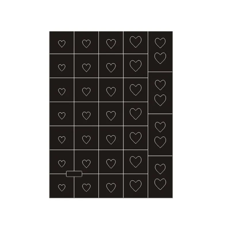 Luxury Design Nail Stamping Stickers Airbrush Nail Art Printing Stencil Decal Sheet Template Self-Adhesive Sliders Manicure Tool-Nail Inspo