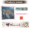 Diamond Painting -DIY Round Drill Sea Turtle(40x40cm)