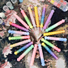 Colored Diamond Gradient Diamond Paint Drills Pen with 5 Nibs, DIY Diamond Accessories