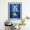11CT Counted/Stamped Cross Stitch - - Mickey And Minnie 40*50cm