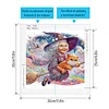 Diamond Painting-DIY Crystal Rhinestone Cute Witch Old Lady