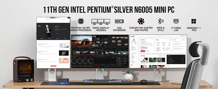 GMKtec GMKtec NucBox 7 Mini PC Intel® Pentium Silver 11th N6005 149.99 GMKtec GMKtec NucBox 7 Mini PC Intel® Pentium Silver 11th N6005 149.99