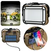 Solar USB Charging Work Light Power Display IPX4 Waterproof Light (Lampshade)