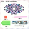Diamond Painting Wine Glass Rack DIY Wine Glass Holder Storage Rack Diamond Art Acrylic Organizer Stemware Rack Kit