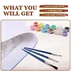 (US Local)Paint By Numbers Kit On Canvas DIY Oil Art Girl Picture Home Wall Decor40x40cm