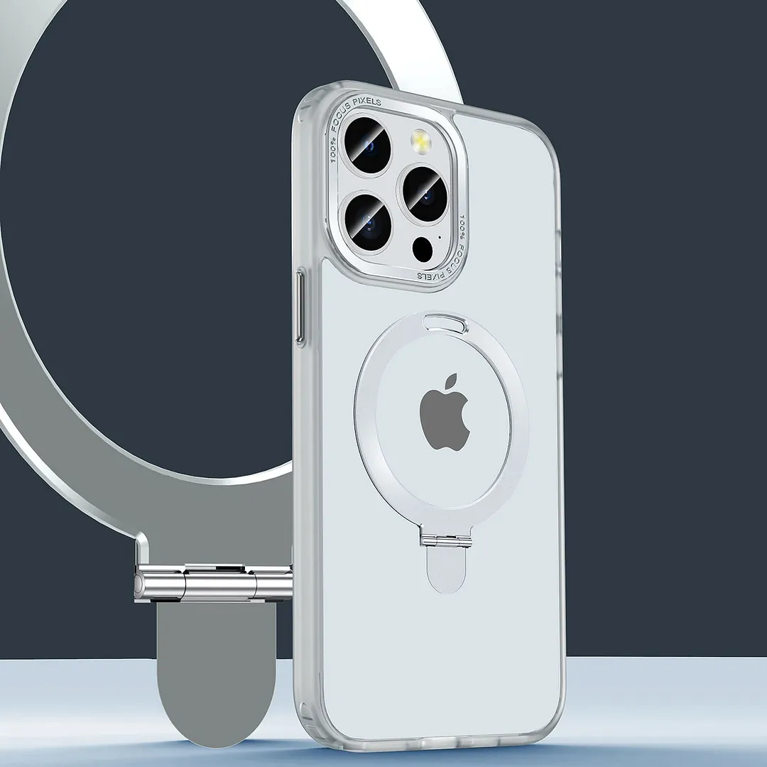 Suitable For iPhone 13/14 Series Invisible Bracket Skin Friendly Magnetic Phone Shell