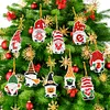 10pcs/set DIY Diamond Special Shape One-sided Hanging Christmas Ornament Prop (GS09)