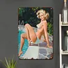 Pin Up Girl - Vintage Metal Signs - 20*30cm/30*40cm
