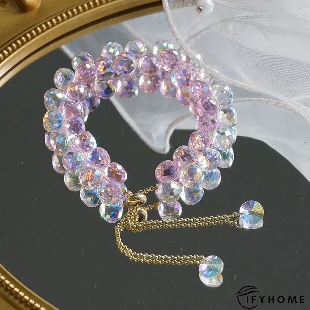 &nbsp;Double Row Crystal bracelet | IFYHOME