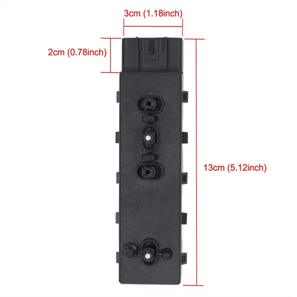 Garlaven Front Seat Adjuster Switch 12451498 for GMC Sierra 2500 HD 2007-2014