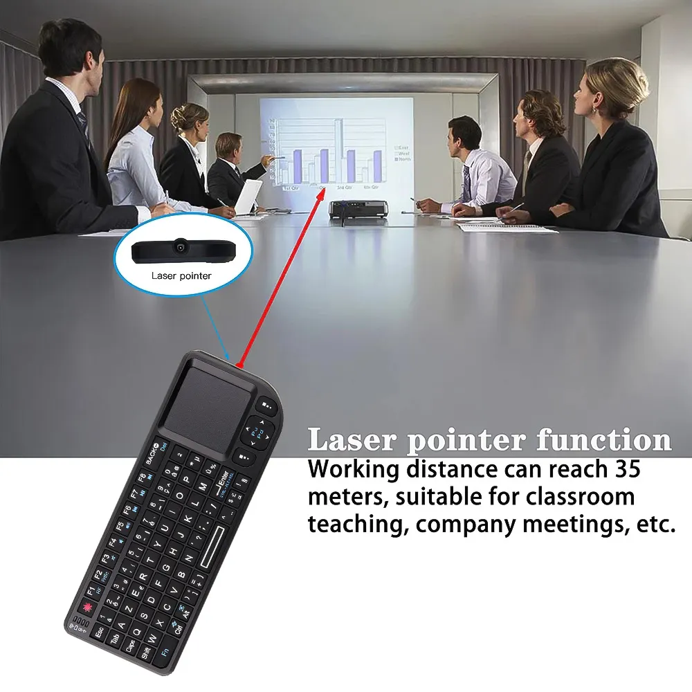 Rii K01V3 Mini 2.4G RF Wireless Keyboard