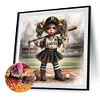 Peinture au diamant de perceuse ronde de baseball-40*40cm