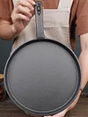 20cm Cast Iron Skillet Round Frying Pan Easy To Clean Omelette Pan for Cooking