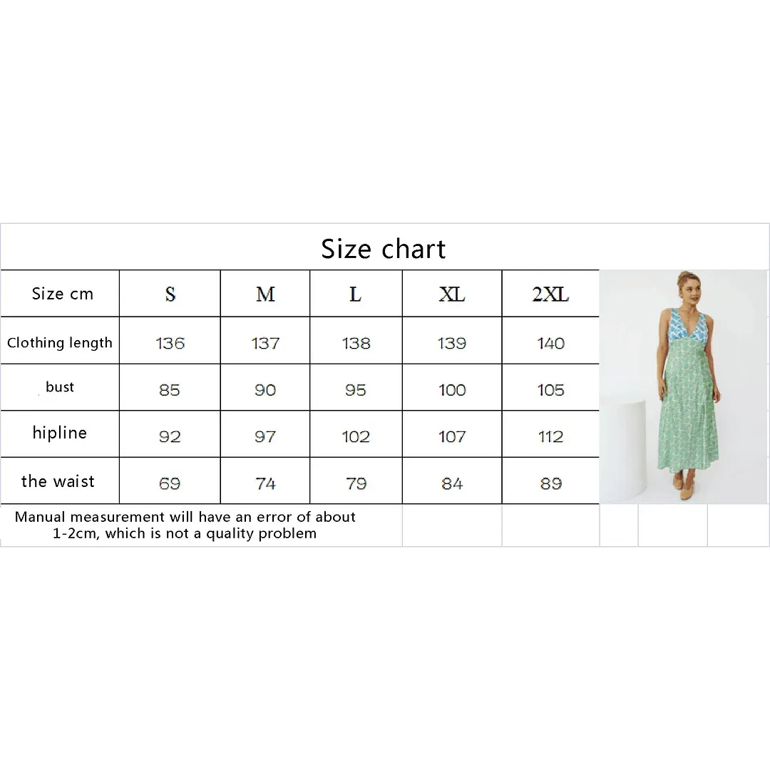 Bohemian Women Summer Midi Dress Vintage Floral Print Deep V Neck Sleeveless Beach Dress Party Clubwear Y2K Streetwear