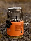 2 In 1 Camping Stove Gas Heater 2500W Portable Roasting Stove for Travelling