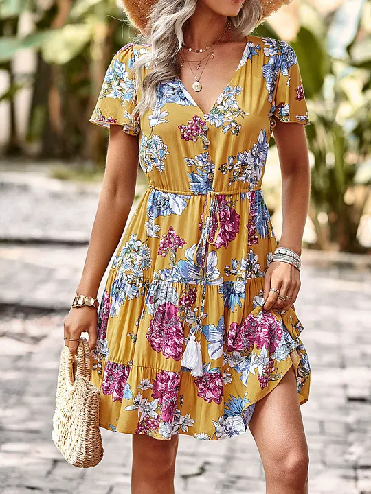 Maxi Dresses For Mature Older Women Over 40, 50, 60, 70 - OlderIn Seniors & Elderly  Fashion