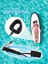 6ft Surfboard Ankle Leash Elastic Webbing Surfboard Longboard Surf Leg Rope