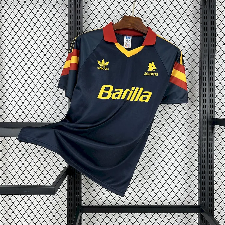 Retro 1991/92 Roma Second Away Jersey