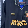 1993-1995 Retro Manchester United Away Long sleeve Football Shirt 1:1 Thai Quality