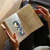 (US Local)4Pcs Special Shape Sun And Moon 5D DIY Diamond Painting Bookmark for Beginners