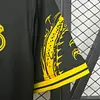 2024/2025 Real Madrid Special Glod Dragon Black Football Shirt 1:1 Thai Quality