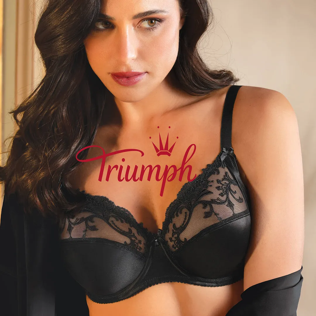 Triumph - (3 pe&ccedil;as) soutien de seda com fio de conforto