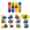 12/20 Pack Colorful Easter Egg Fillers Presents for Girls Boys Kids Toddlers