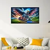 American Eagle-Full Round Diamond Painting 70*40CM