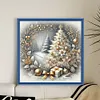 (Multi-Style)Winter Scenery-11CT Stamped Cross Stitch 40*40cm/15.75*15.75in