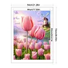 Tulip - 9CT Full Beaded Cross Stitch Kit(44x62cm)