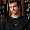 Eye of God Lucky Beads Pendant Necklace -  Trendy Cool All-Match Double Ring Vintage Pendant