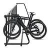 [US Local Warehouse] Commercial Grid Bike Rack Dual Sided Bike Storage Stand 10 Holders for Garage