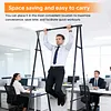 [US Local Warehouse] Foldable Free Standing Pull Up Bar Stand Power Tower Workout Station for Home Gym Strength Training Adjustable Pullup Fitness Equipment Multifunctional Exercise Rack