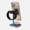 KUXIU X85 Creative 3-in-1 Basketball Magnetic Wireless Charger Adapts to Apple Family Bucket