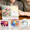 2027 Diamond Painting Monthly Calendar Kit Diamond Art Calendar for DIY Crafts