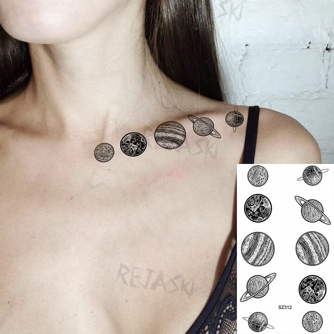 Small Henna Lotus Sexy Back Temporary Tattoos For Women Adult Feather Dandelion Fake Tattoo Body Art Waterproof Tatoos Sticker