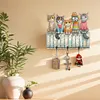(US Local)Wooden Cat Diamond Art Hanging Hook Rail Diamond Painting Art Craft Wall Hooks