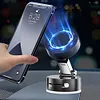 Double-Sided Car Vacuum Magnetic Suction Cup Phone Holder for Smooth Surface