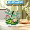 Garden Dragonfly Double Sided - 5D DIY Ornament