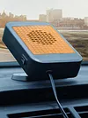 12V Warm Air Blower Windshield Defogging Fan Mini Electric Demister for Car Fan